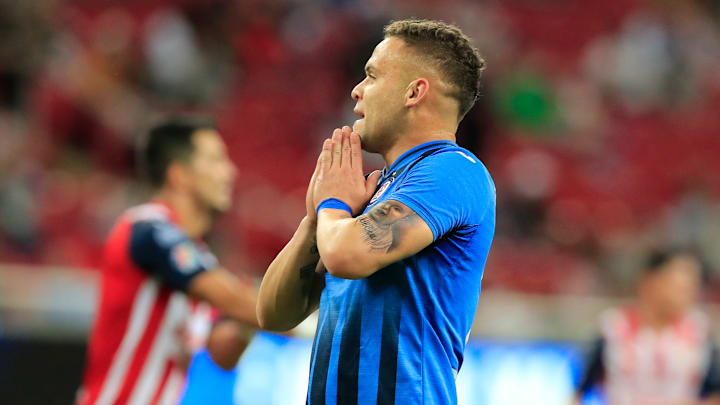 El jugador Jonathan Rodríguez.