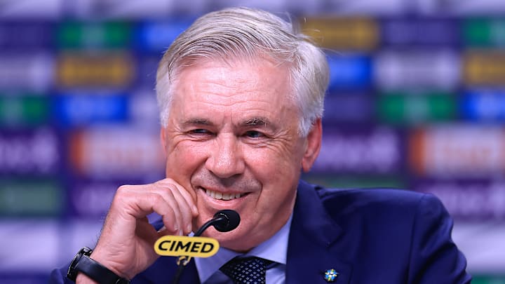 Carlo Ancelotti will manage his third and fourth games as Brazil’s manager.