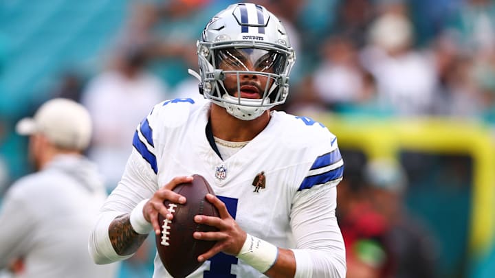 The Dallas Cowboys will wear their traditional white jerseys for Super Wild Card Weekend. 