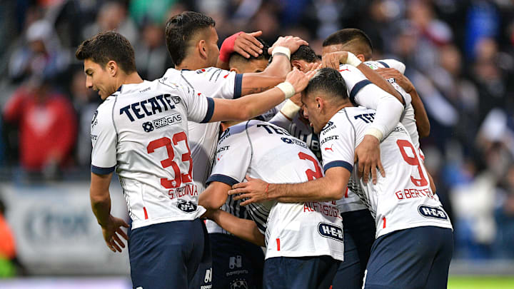 Jugadores de Rayados de Monterrey.
