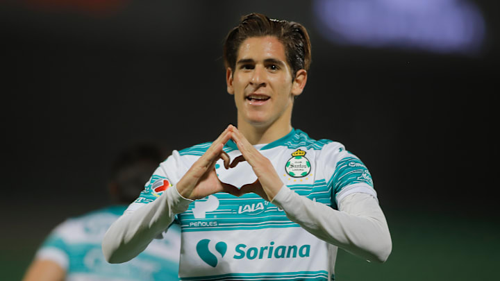 El jugador Santiago Muñoz. El jugador Santiago Muñoz.