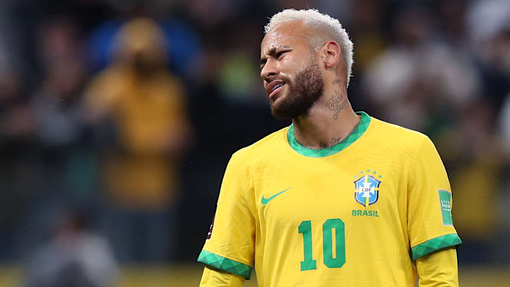 Neymar desfalcou o Brasil no clássico contra a Argentina