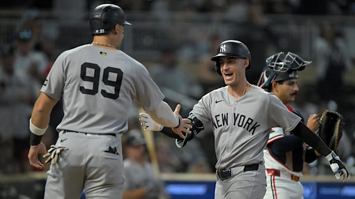 Cody Bellinger agreed to re-sign with the Yankees on a five-year contract in free agency. Cody Bellinger agreed to re-sign with the Yankees on a five-year contract in free agency.