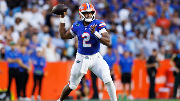 USF head coach Alex Golesh called Gators quarterback DJ Lagway "a generational talent."