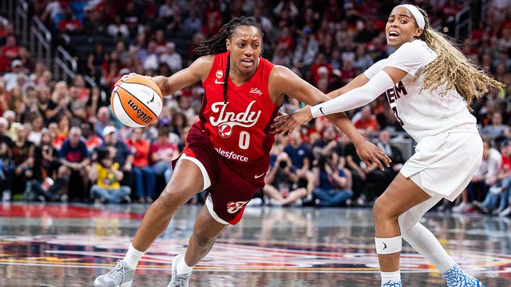 Indiana Fever guard Kelsey Mitchell is a great prop target on June 24.