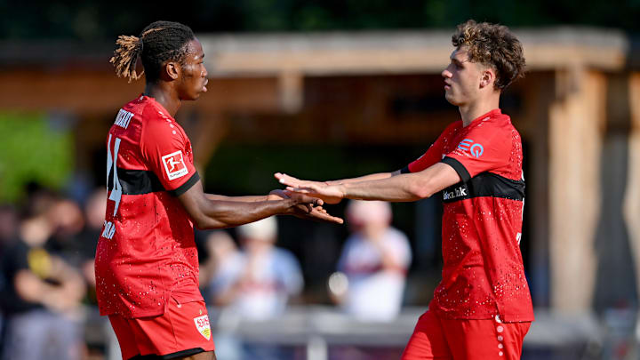 Mohamed Sankoh (links im Bild) wurde vom VfB freigestellt