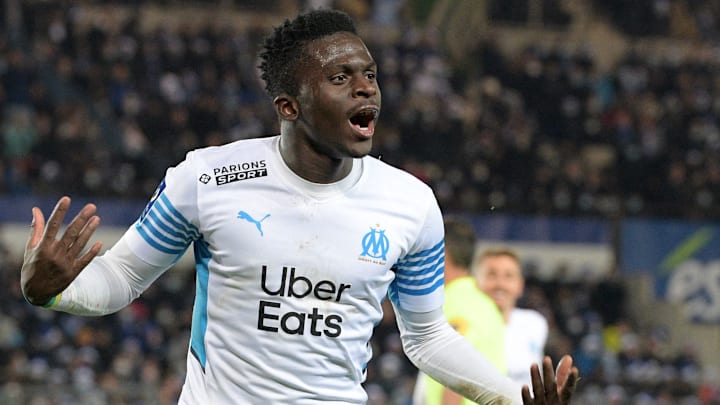 Le jeune Bamba Dieng a inscrit un but parfait avec l'OM contre Strasbourg.