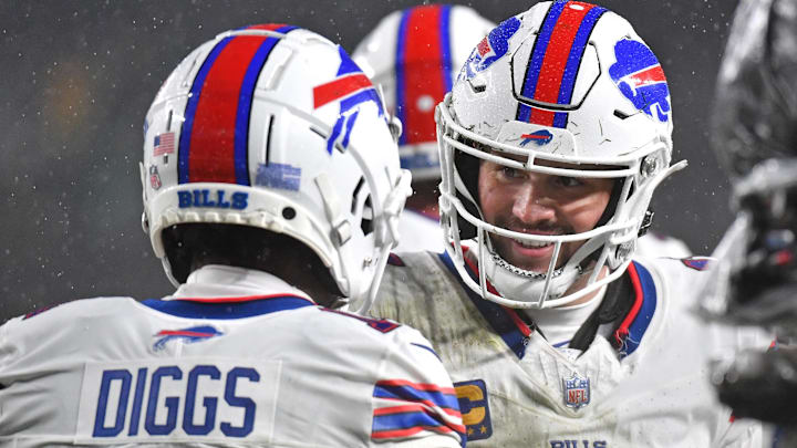 Diggs played four seasons with Josh Allen in Buffalo.