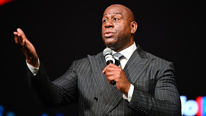 Johnson fue figura de los Lakers