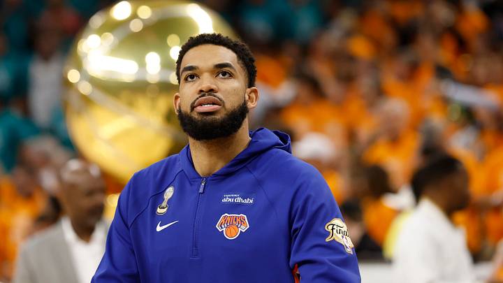 Karl-Anthony Towns played a key role in helping the Knicks win a championship, but his contract situation is a looming issue. Karl-Anthony Towns played a key role in helping the Knicks win a championship, but his contract situation is a looming issue.