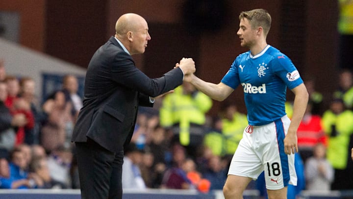 09/08/16 BETFRED CUP 2ND RND .RANGERS v PETERHEAD.IBROX - GLASGOW.Rangers manager Mark Warburton
