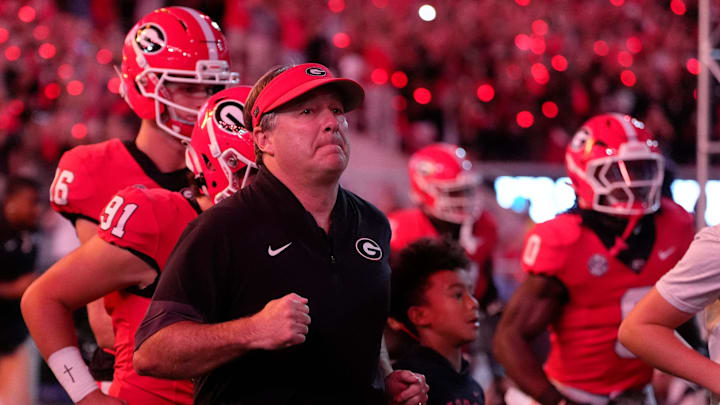 Georgia coach Kirby Smart is now 0–2 against Kalen DeBoer.