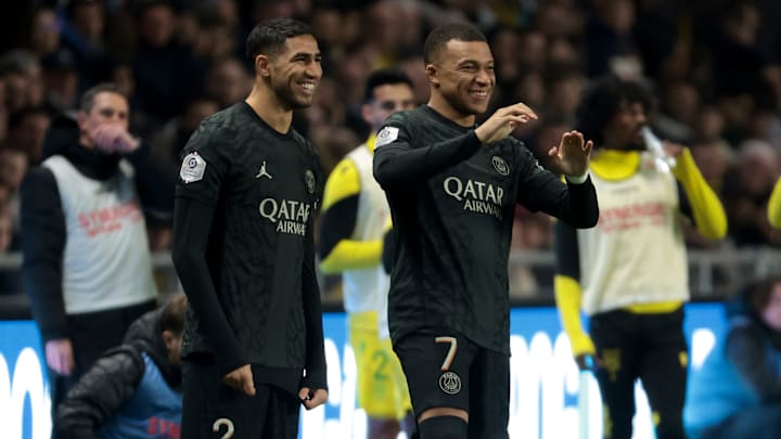 Kylian Mbappe, Achraf Hakimi