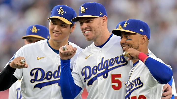 The Dodgers are looking to win their third consecutive World Series title. The Dodgers are looking to win their third consecutive World Series title.