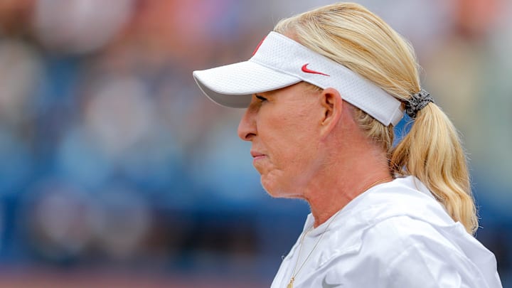 Oklahoma head coach Patty Gasso Oklahoma head coach Patty Gasso