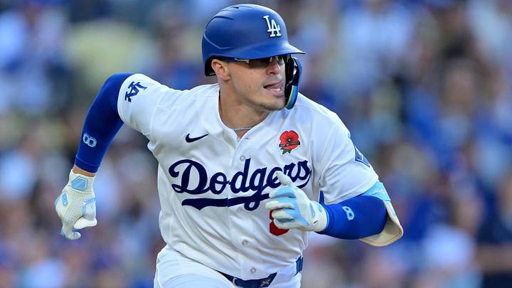 May 25, 2026; Los Angeles, California, USA; Los Angeles Dodgers second baseman Enrique Hernandez (8) hits a RBI double in the third inning against the Colorado Rockies at Dodger Stadium. Mandatory Credit: Jayne Kamin-Oncea-Imagn Images May 25, 2026; Los Angeles, California, USA; Los Angeles Dodgers second baseman Enrique Hernandez (8) hits a RBI double in the third inning against the Colorado Rockies at Dodger Stadium. Mandatory Credit: Jayne Kamin-Oncea-Imagn Images