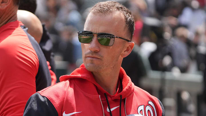 Washington Nationals manager Blake Butera