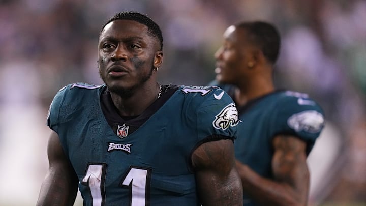 Devonta Smith es una de las estrellas actuales de los Eagles