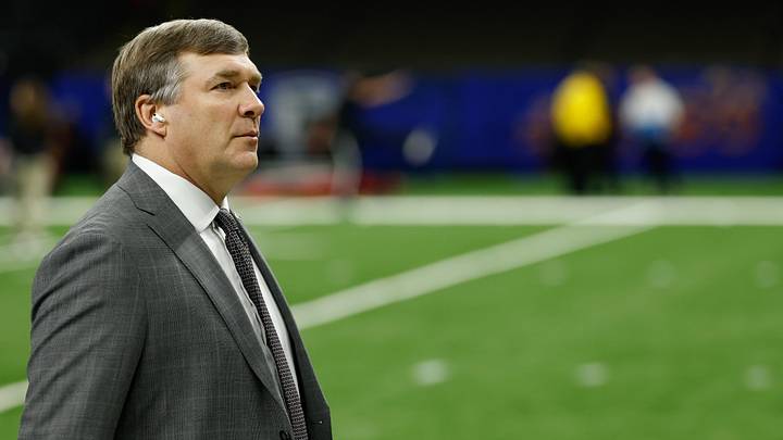 Jan 1, 2026; New Orleans, LA, USA; Georgia Bulldogs head coach Kirby Smart arrives prior to the 2026 Sugar Bowl and quarterfinal game of the College Football Playoff against the Mississippi Rebels at Caesars Superdome. Mandatory Credit: Geoff Burke-Imagn Images Jan 1, 2026; New Orleans, LA, USA; Georgia Bulldogs head coach Kirby Smart arrives prior to the 2026 Sugar Bowl and quarterfinal game of the College Football Playoff against the Mississippi Rebels at Caesars Superdome. Mandatory Credit: Geoff Burke-Imagn Images