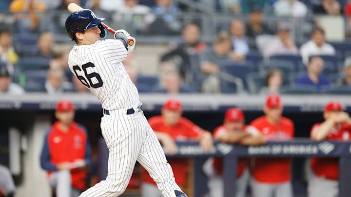 Kyle Higashioka sacudió par de jonrones el domingo