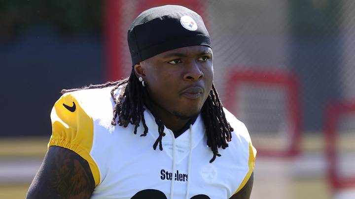 Pittsburgh Steelers running back Kaleb Johnson