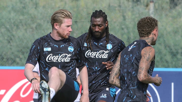 Kevin De Bruyne e Zambo Anguissa