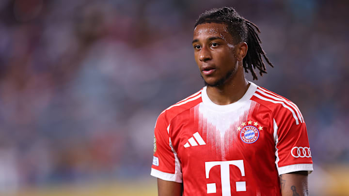 Michael Olise brille avec le Bayern Munich.