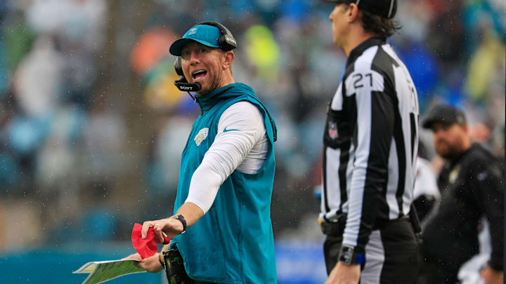 Jaguars coach Liam Coen has Jacksonville at 9-4 and in position to make the playoffs in his first season.