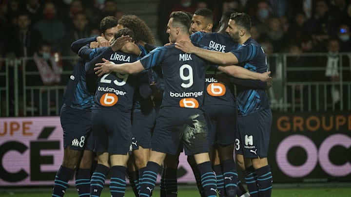 L'OM a ouvert le score rapidement.