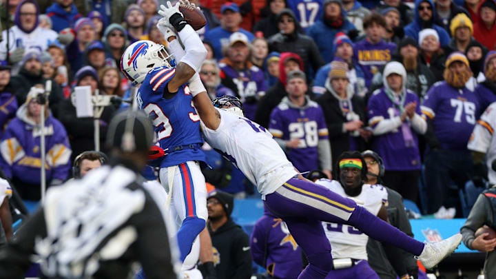 Justin Jefferson reminisced on making this incredible catch against the Bills three years ago today. Justin Jefferson reminisced on making this incredible catch against the Bills three years ago today.