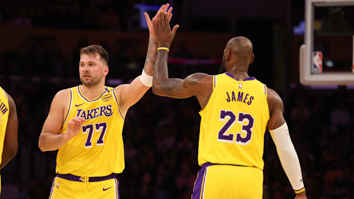 James and Doncic haven't faced many issues with their on-court pairing