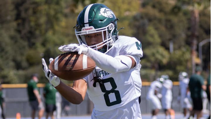 Marin Catholic vs. Manteca in California Varsity high school football showdown Marin Catholic vs. Manteca in California Varsity high school football showdown