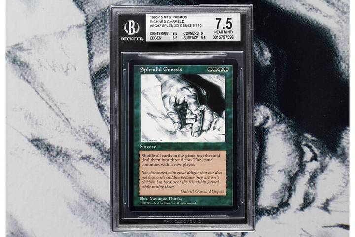 best card sleeves for mtg Commander Masters Omnath, Locus of Mana Standard Deck Protector Sleeves  (100ct) for Magic: The Gathering