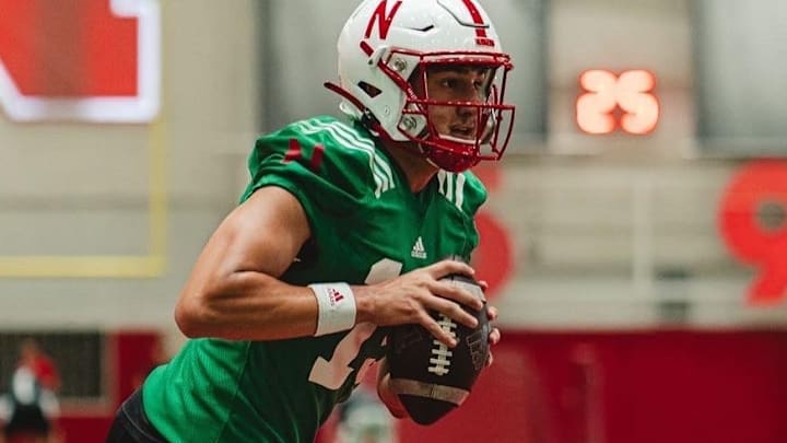 Richard Torres during fall camp in 2022.