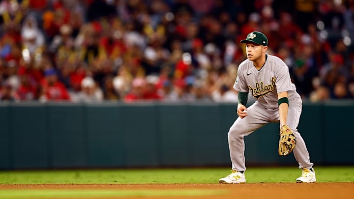 Oakland Athletics v Los Angeles Angels
