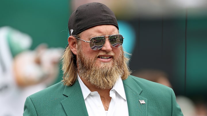 Former New York Jets center Nick Mangold Former New York Jets center Nick Mangold