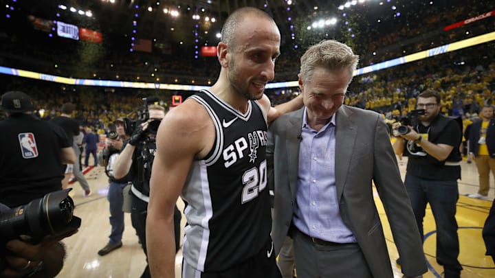 Manu Ginobili, Steve Kerr