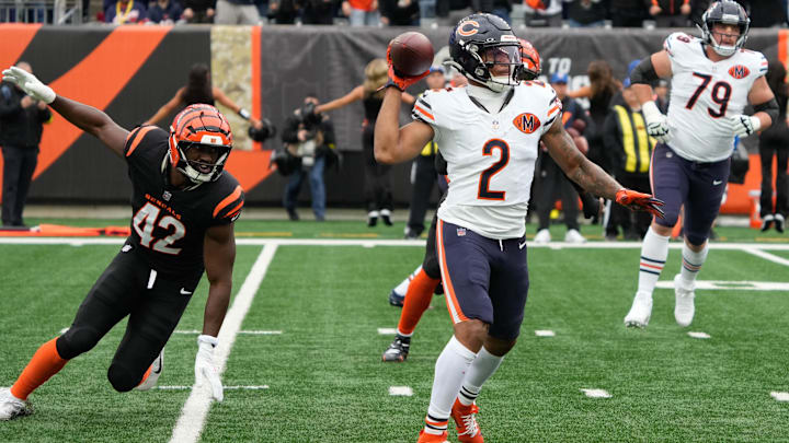 DJ Moore throwing? Hey, it's one way to ensure the Bears get him a touch.