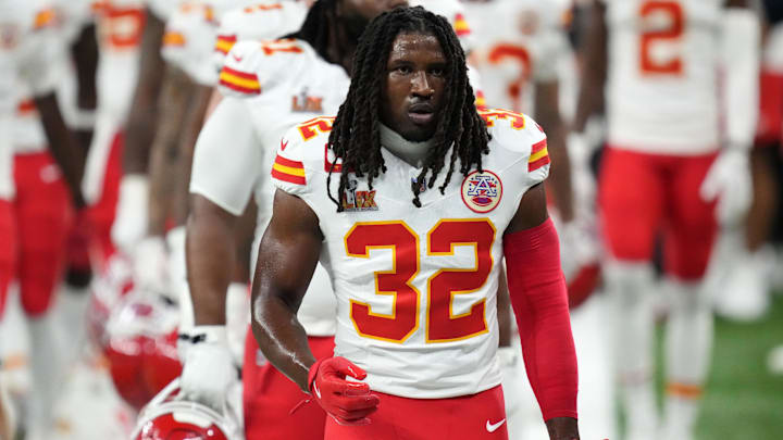 Kansas City Chiefs linebacker Nick Bolton Kansas City Chiefs linebacker Nick Bolton