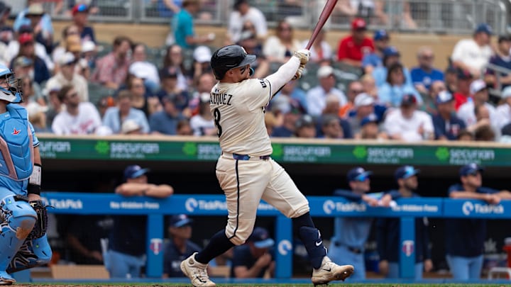 Minnesota Twins catcher Christian Vázquez Minnesota Twins catcher Christian Vázquez