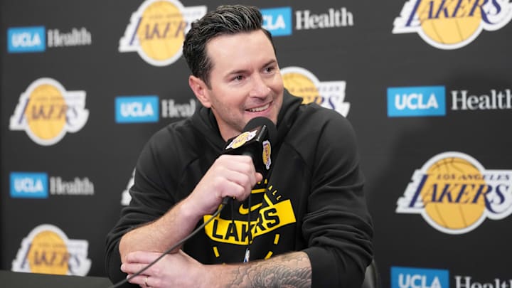 Los Angeles Lakers head coach JJ Redick