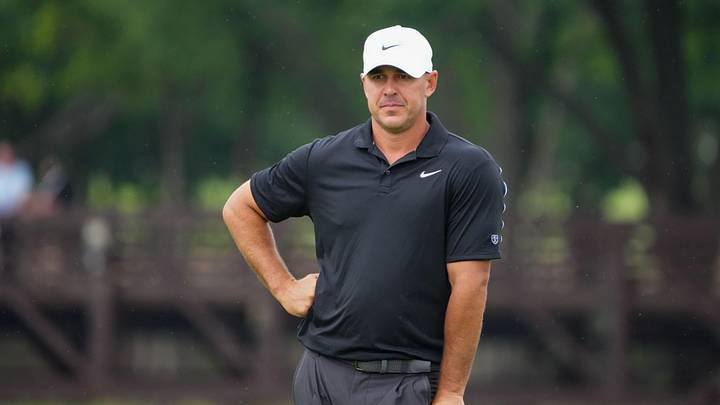 Brooks Koepka waits to putt on the ninth green during the first round of the CJ Cup Byron Nelson. Brooks Koepka waits to putt on the ninth green during the first round of the CJ Cup Byron Nelson.