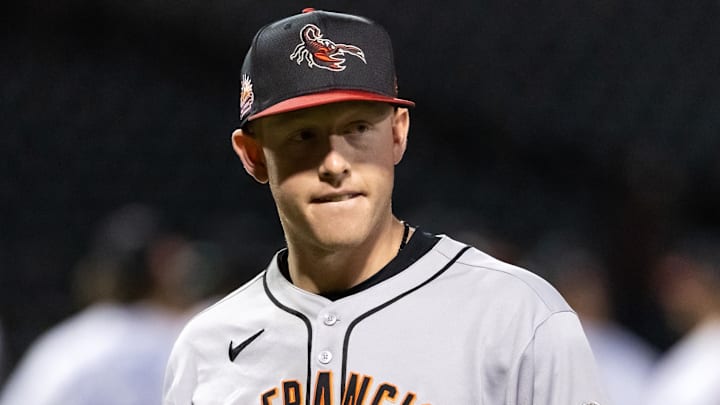 San Francisco Giants infielder Parks Harber.