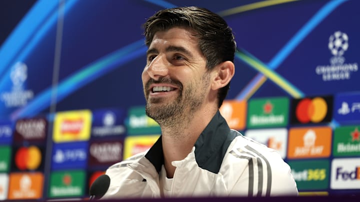 Thibaut Courtois has spoken about his fitness