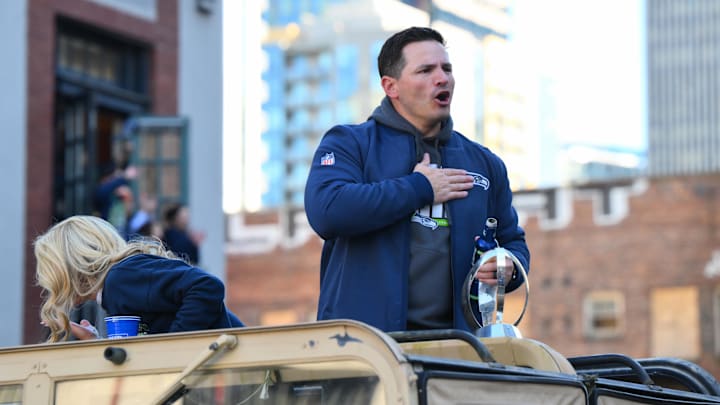 Seahawks coach Mike Macdonald had the perfect message after losing Coach of the Year. 