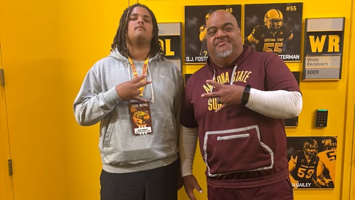 Brock Thompson on his Arizona State Sun Devils