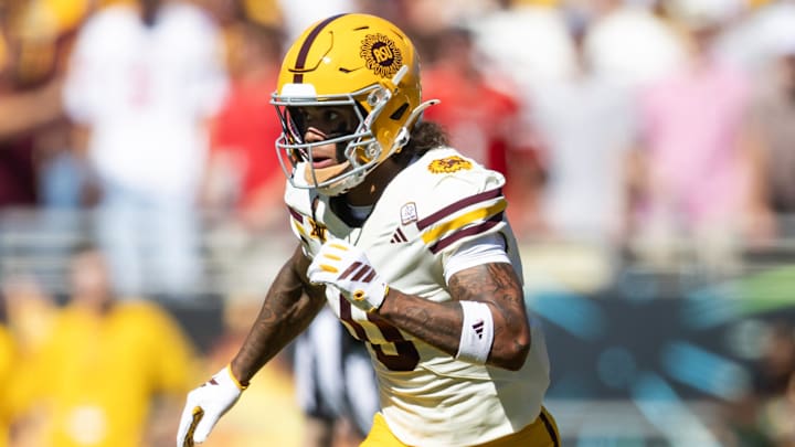 Arizona State Sun Devils wide receiver Jordyn Tyson (0) Arizona State Sun Devils wide receiver Jordyn Tyson (0)