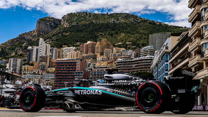 George Russell, Mercedes, Monaco GP 2025 George Russell, Mercedes, Monaco GP 2025