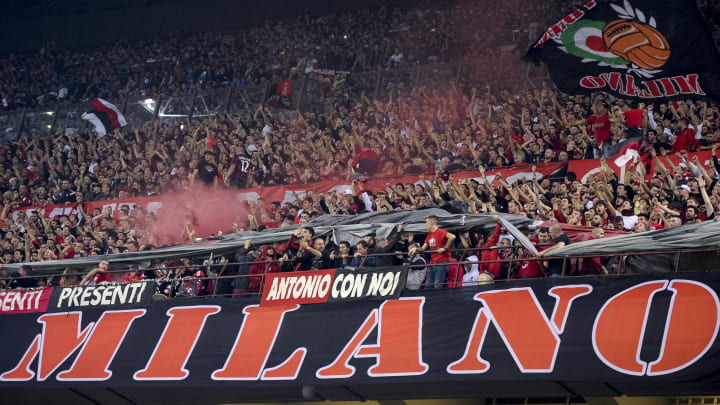 Les supporters de l'AC Milan