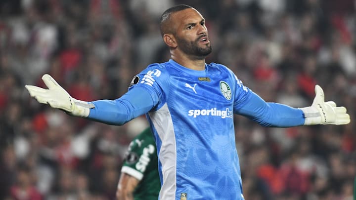 Weverton começou 2026 como reserva do Palmeiras